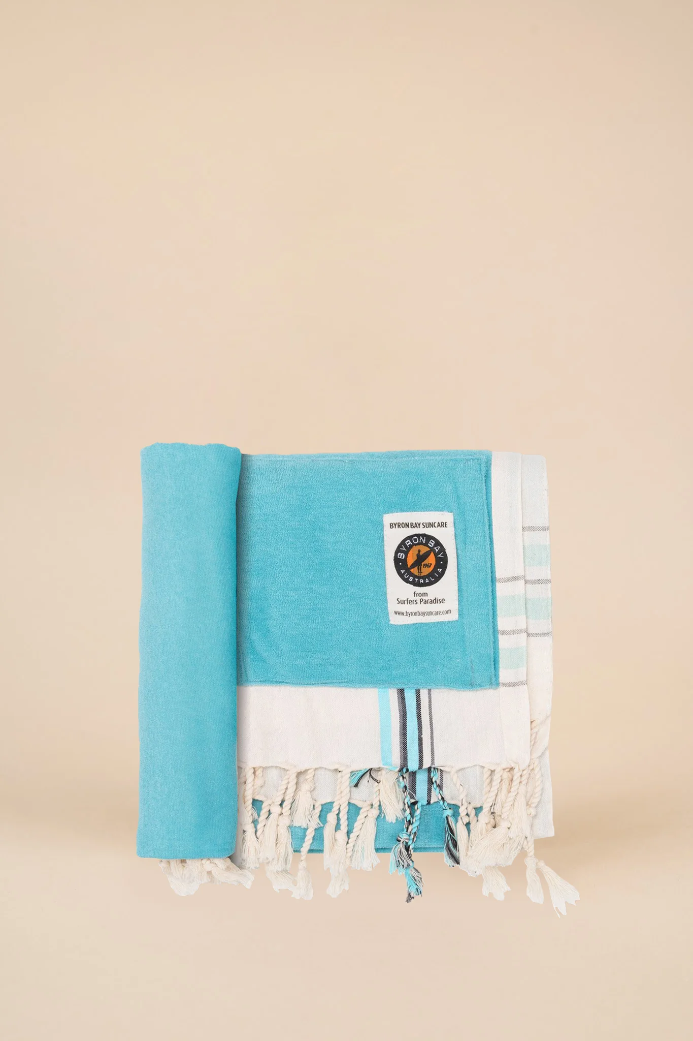 Kikoy_Beige_blauw_ByronBay